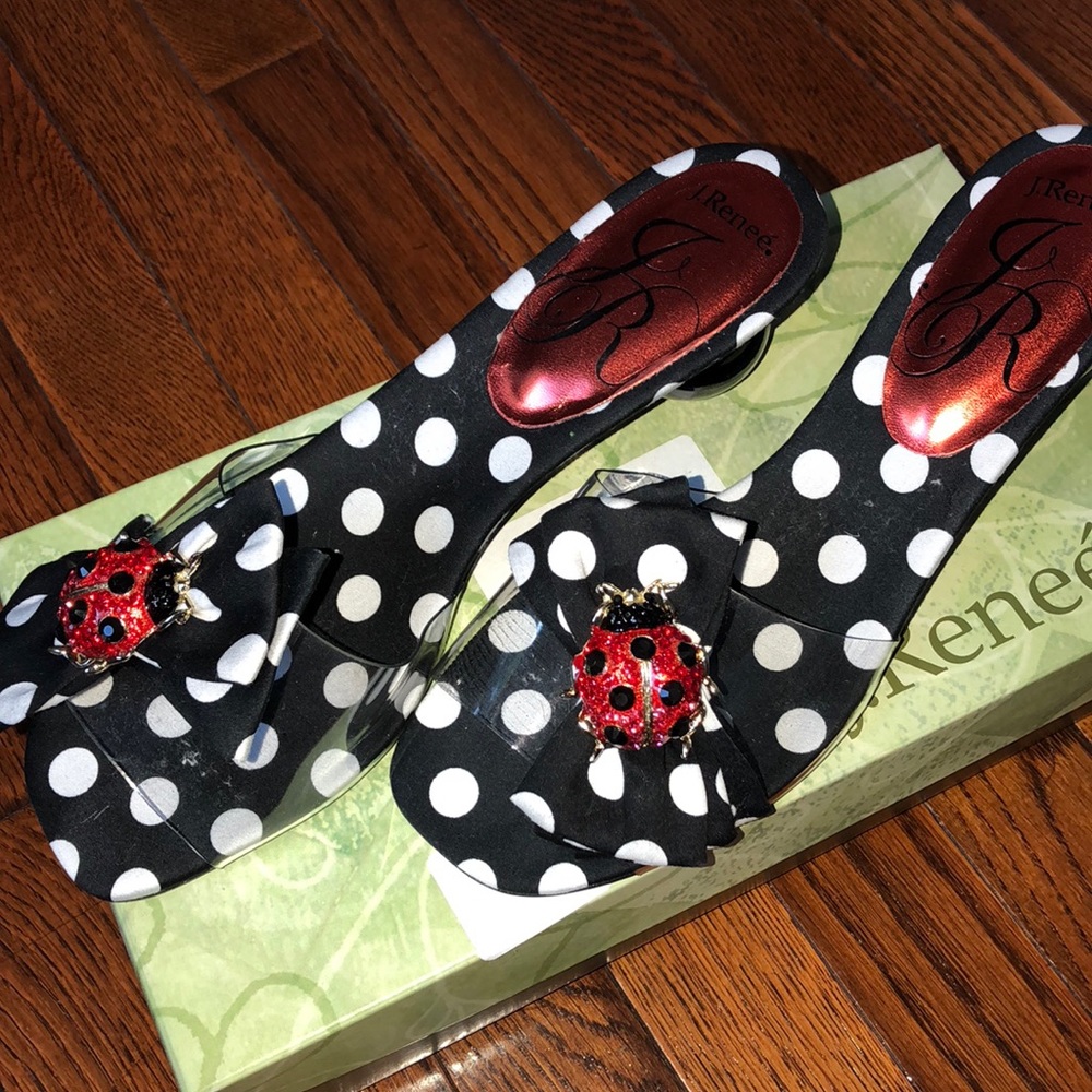 Lady bug J Renee Sandals